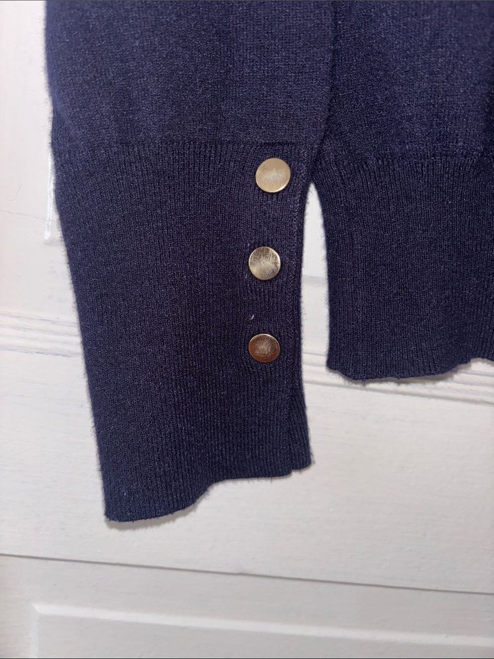 Philosophy Dark Blue Crewneck Pullover Sweater - Picture 5 of 8